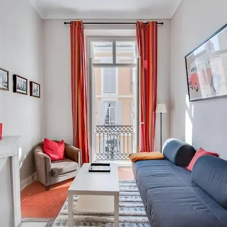 アパート A084-welcoming In Rue D'antibes The Heart Of